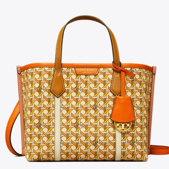 Authentic TORY BURCH LINK triple compartments satchel/Crosby - Picture 8 of 16